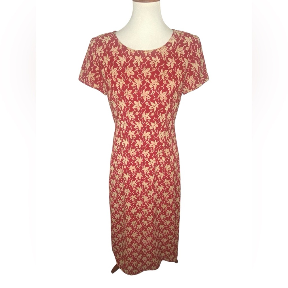 Vintage 90s Floral Maxi Dress